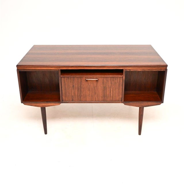 Vintage Danish Desk attributed to J. Svenstrup for AP Mobler, 1960s For Sale - Image 6 of 11