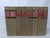 A distinguished collection of eight 1943 Classics Club literary volumes in coordinated gray cloth bindings with burgundy...