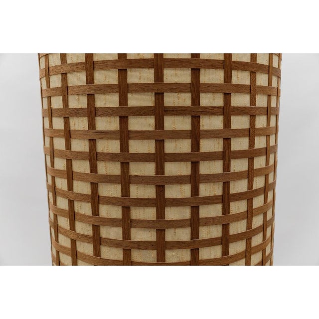 Mid-Century Modern Floor Lamp in Brass and Teak from Temde, Switzerland, 1960s For Sale - Image 9 of 17