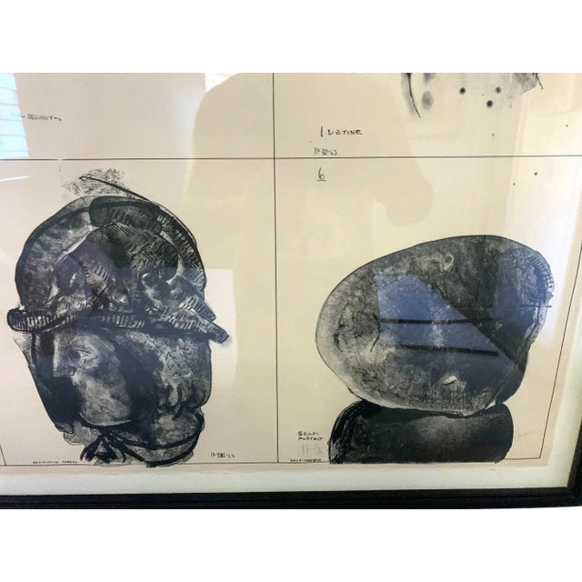 José Luis Cuevas Framed Lithograph by Jose Luis Cuevas Small Edition For Sale - Image 4 of 7