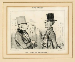 Voilà\. - Original lithograph - 1839 1839
