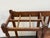 English Barley Twist Umbrella/Walking Stick Entry Bench, Antique For Sale - Image 9 of 12