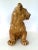 Mid-Century Modern Vintage MCM Handpainted Ceramic Signed/Dated Lion Cub Life-Size Statue For Sale - Image 3 of 7