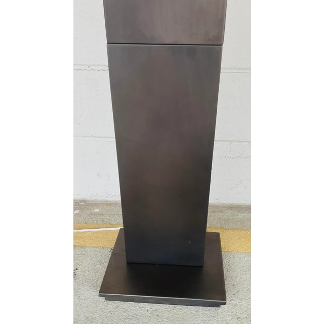 Modern Modern Travertine Floor Lamp For Sale - Image 3 of 5