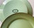 Mackenzie-Childs Sage Green Enamel 12” Chargers - Set of 4 For Sale - Image 6 of 15