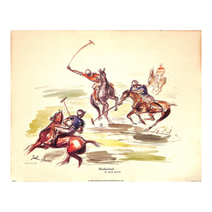 Meadowbrook Polo 1953 by John Groth