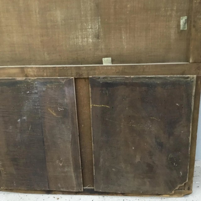 18th Century French Trumeau Mirror With “Amour Conjugal” Painting For Sale - Image 11 of 13