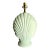 Postmodern Mint Green Ceramic Clam Shell Table Lamp For Sale