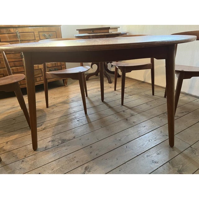 Heart Seating Group by Hans J. Wegner, Set of 7 For Sale - Image 3 of 7