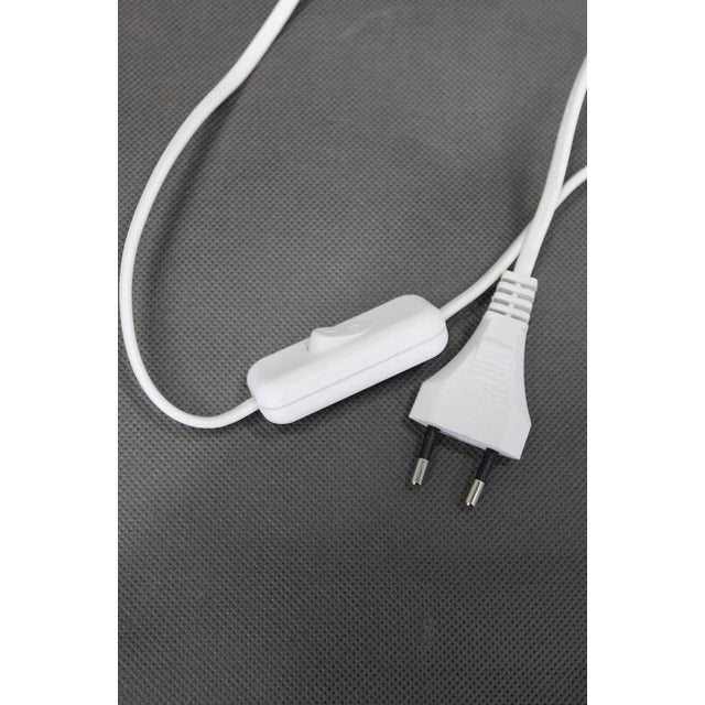 Gray Mid-Century Table Lamp with Plastic Shade, Czechoslovakia, 1960s For Sale - Image 8 of 12