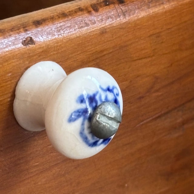 Early-20th Century Primitive Countertop Storage Chest For Sale - Image 17 of 18