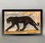 Jean Royer (20th Century) Drawing of a Panther in Motion, Modern Charcoal For Sale