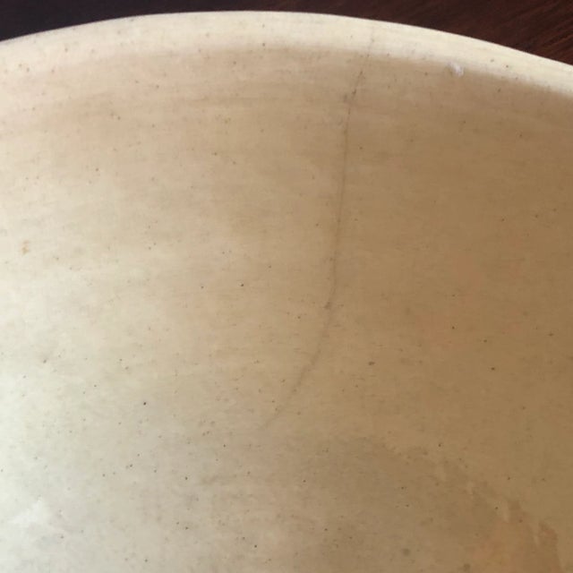 Antique 19th Century Yellow Ware Mixing Bowl For Sale In Baltimore - Image 6 of 11