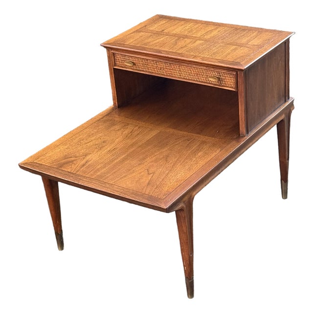 Vintage Imperial Furniture Mid-Century Modern Step-End Table For Sale