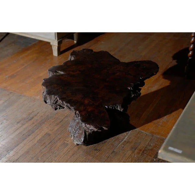 American Vintage Cypress Wood Coffee Table For Sale In Atlanta - Image 6 of 8