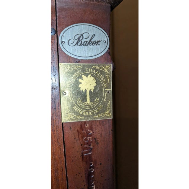 Baker Demilune Historic Charleston Console For Sale In Phoenix - Image 6 of 6