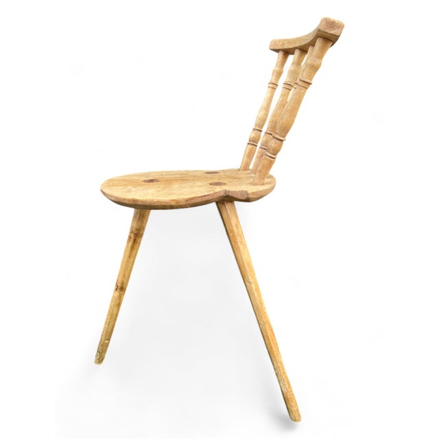 Alpine Chair in Maple, 1890s For Sale - Image 13 of 16