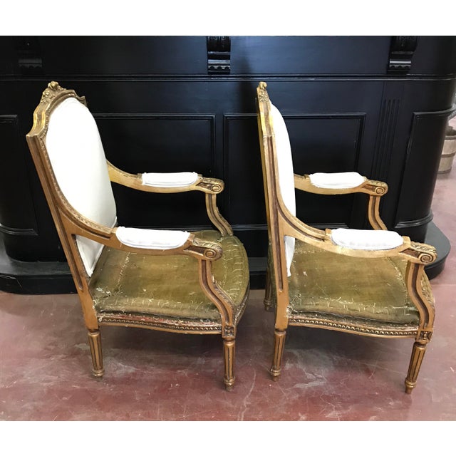 Louis XVI Arm Chairs A Pair Chairish