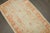 Folk Art Antique Zabihi Collection Ivory Orange Oushak Rug - 3' x 5'1" For Sale - Image 3 of 9