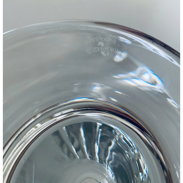 Waterford Crystal Vase - This is a very large and heavy Crystal Centerpiece Vase that is signed by the artist John Rocha,...