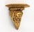Wood Baroque Style Gilt Masque Wall Appliques, Pair For Sale - Image 7 of 8