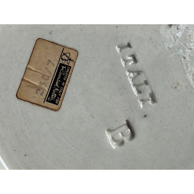 ✨ SHOWSTOPPER ALERT ✨ This Bitossi ashtray is serving pure mid-century magic. Featuring metallic details and a mod...