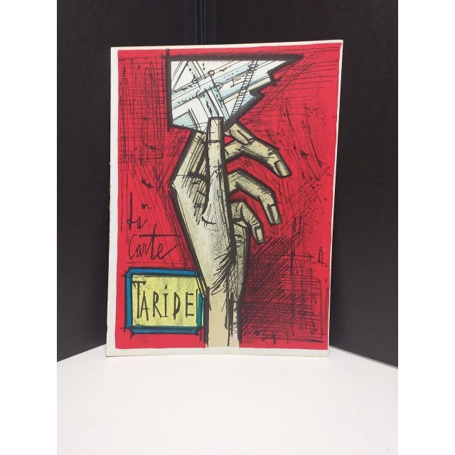 Bernard Buffet - 9 lithographs - Fantomas series Lithographs Mourlot 3000ex edition. Circa 1967 22cmx16cm This piece is...