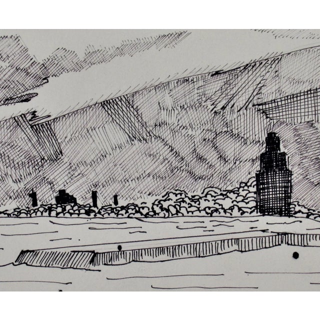 Impressionist William De Garthe, Peggy's Cove, Nova Scotia Scenery, Circa 1950 For Sale - Image 3 of 5