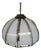 Vintage Italian Hollywood Regency Style Pendant Light, 1960s For Sale