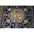 Cerulean Antique 1880s Blue Classic Greek Key Chinese Peking Knotted Wool Small Rug For Sale - Image 8 of 9
