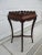 Early 20th Century Square Mahogany Side Table With Wooden Gallery For Sale - Image 5 of 9
