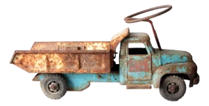 Vintage Buddy L Pressed Steel Dump Truck