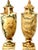 Italian Pair of Italian Alabaster Urn Table Lamps For Sale - Image 3 of 12