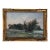 Camille Ravot Antique Parisian Landscape Oil Painting For Sale