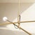 Hanging Lamp with Brass Counterweights For Sale - Image 6 of 8