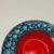 Blue Colorful Fat Lava Dots Ceramic Bowl from Dümler and Breiden Germany, 1970s For Sale - Image 8 of 16
