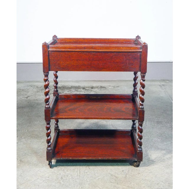 Brown French Shelf in Oak, 1800s For Sale - Image 8 of 11