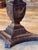 Brown 1920s Faux Rosewood Pedestal Table With Marble Top For Sale - Image 8 of 10