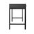 Not Yet Made - Made To Order Maple Writing Desk - Black For Sale - Image 5 of 8