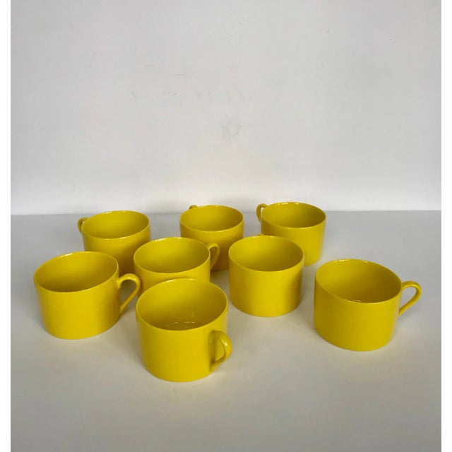 Set of 4 vintage Fitz and Floyd Inc "Total Color" coffee cups. Never been used and in perfect condition. Great sunny...