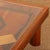 Wood Square Coffee Table with Marquetry, 1985 For Sale - Image 7 of 10