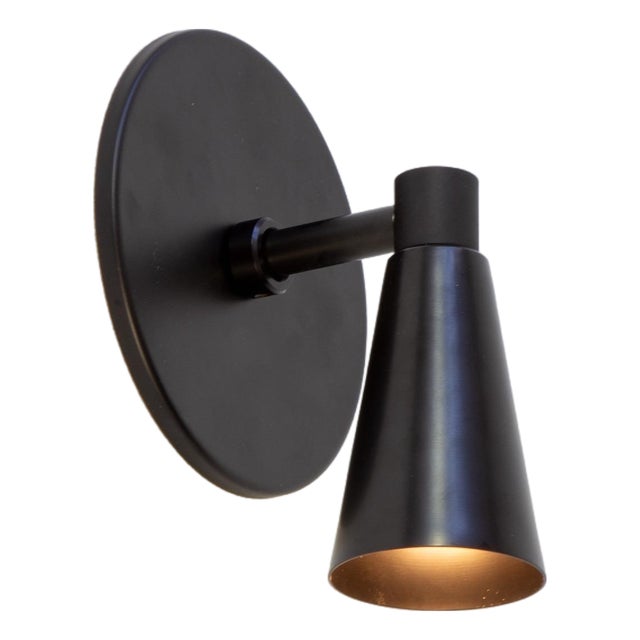 Cone 1 Sconce, by Research.Lighting, Modern, Minimal For Sale