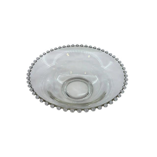 Mid 20th Century Imperial Glass Candlewick Bowl For Sale In Indianapolis - Image 6 of 9