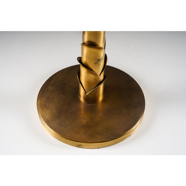 Swedish Brass Table Lamp, 1950s For Sale - Image 6 of 14