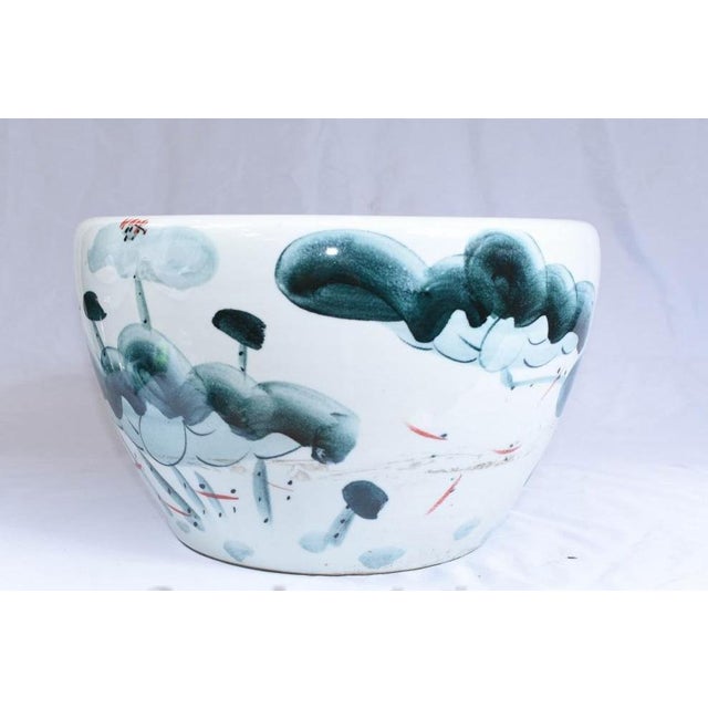Chinese Ming Porcelain Planter For Sale - Image 9 of 9