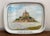 1980s Collectible Metal Serving Tray / French Advertising Tin La Biscuiterie De La Baie Du Mont Saint Michel For Sale - Image 16 of 16