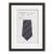 Early 20th Century Framed French Silk Tie Art (B) For Sale