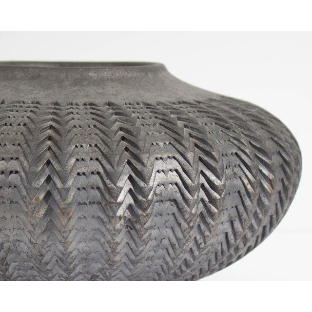 Ceramic Kenneth Standhardt Signed 1997 Studio Pottery Vessel For Sale - Image 7 of 8