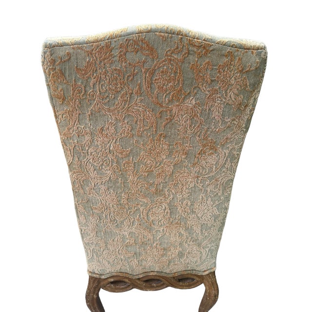 Antique White 1930s French 4 Pretzel Ribbon Back French Hollywood Regency French Provincial Rococo Dining Chairs- Set of 2 For Sale - Image 8 of 10