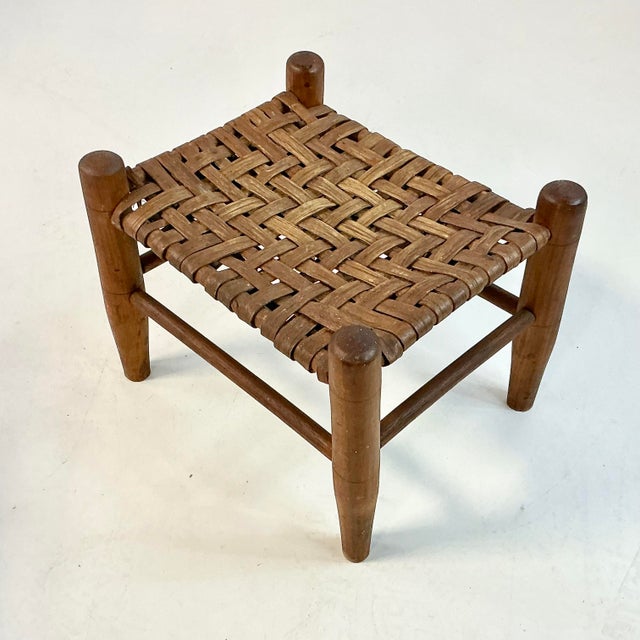 1930s Vintage French Country Rustic European Split Flat Rattan Reed ...